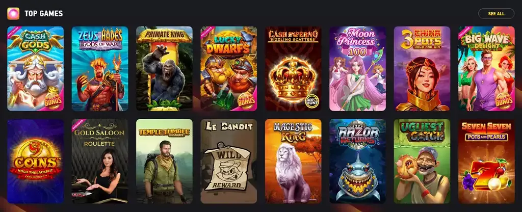 Minniebet Casino  -  banner promozionale